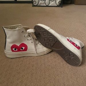Comme des Garçons Play x Converse High-Top Sneakers
